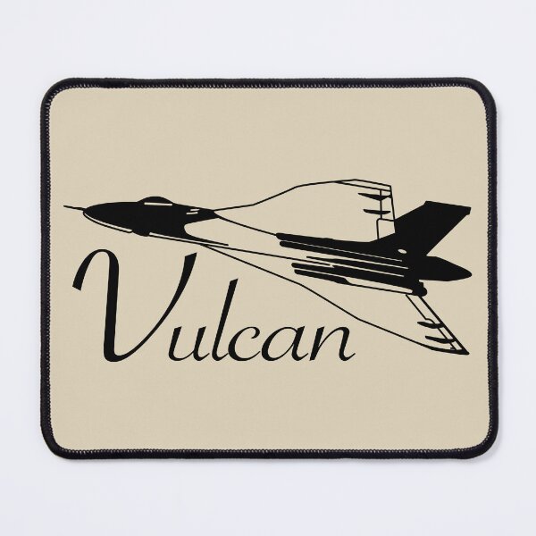 Item preview, Vulcan V Bomber British Jet Plane Flying Silhouette designed and sold by MilitaryMart.