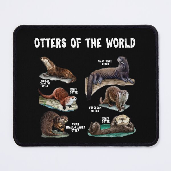 Item preview, Otters of the World - Otter Lovers tee designed and sold by Unle4shed-Store.
