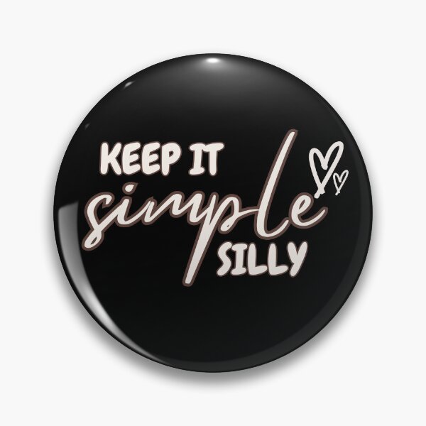 Item preview, "Keep It Simple" Minimalist Typography T-Shirt Modern Motivational Quote Tee designed and sold by geeksquare.