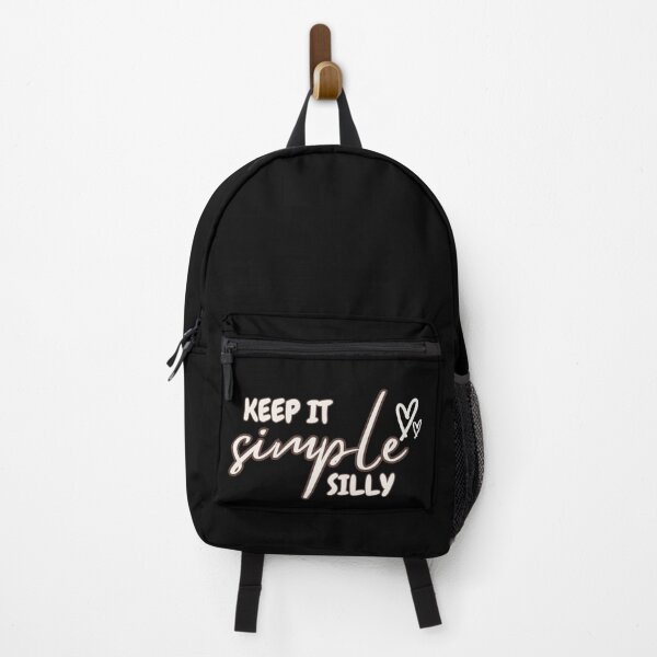Item preview, "Keep It Simple" Minimalist Typography T-Shirt Modern Motivational Quote Tee designed and sold by geeksquare.