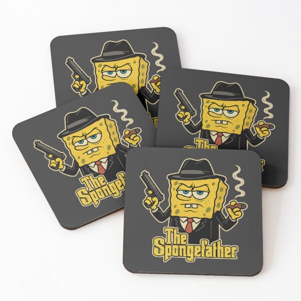Item preview, The Spongefather - Gangster SpongeBob designed and sold by oops-I-drew-again.