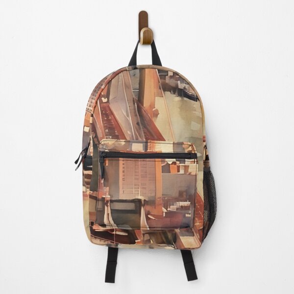 Item preview, Sunrise on the Brooklyn Bridge designed and sold by RCWatercolours.