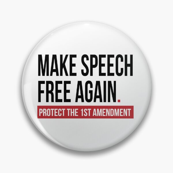 Item preview, Make Speech Free Again designed and sold by jitterfly.