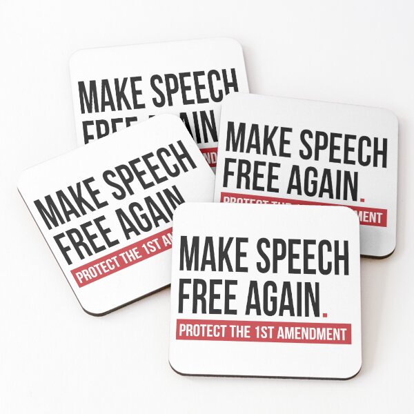 Item preview, Make Speech Free Again designed and sold by jitterfly.