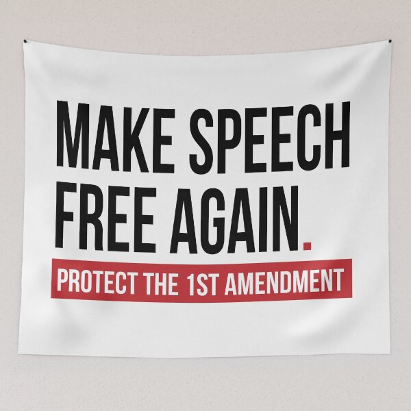 Item preview, Make Speech Free Again designed and sold by jitterfly.
