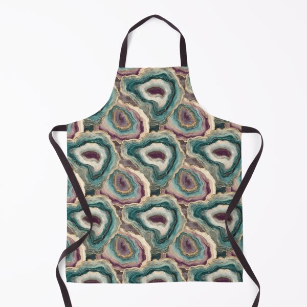 Item preview, Abstract Geode – Gemstone Marble Pattern in Turquoise and Purple designed and sold by Meiersbeste.