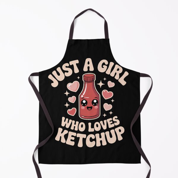 Item preview, Just A Girl Who Loves Ketchup designed and sold by BloomMarch.