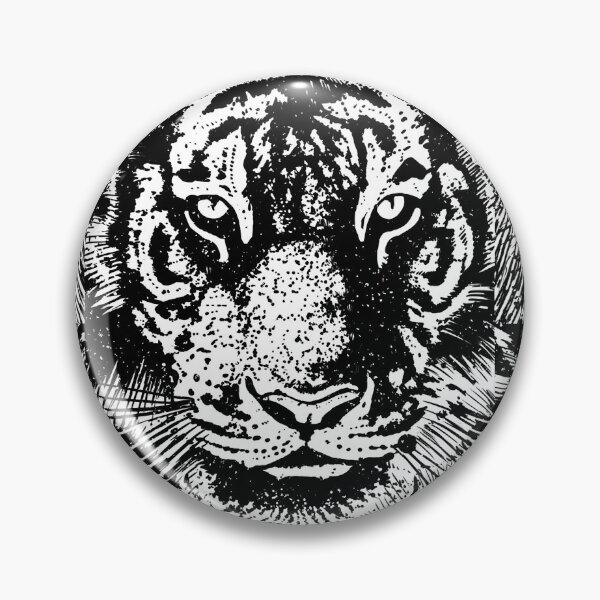 Item preview, Stare tiger head designed and sold by barmalisiRTB.