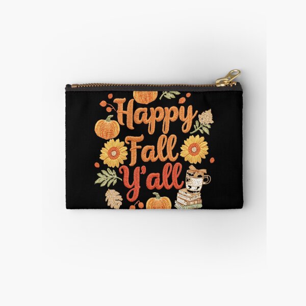 Item preview, Happy Fall Y’all Autumn Pumpkin Spice Cozy Design designed and sold by ArtDesignTp.
