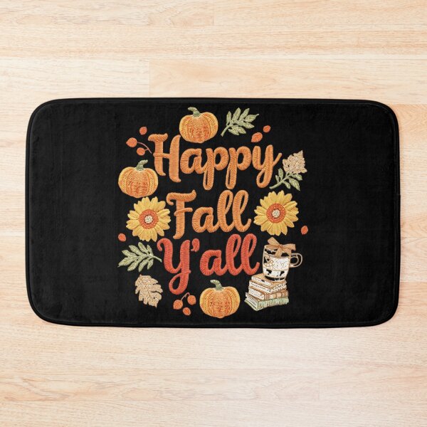 Item preview, Happy Fall Y’all Autumn Pumpkin Spice Cozy Design designed and sold by ArtDesignTp.