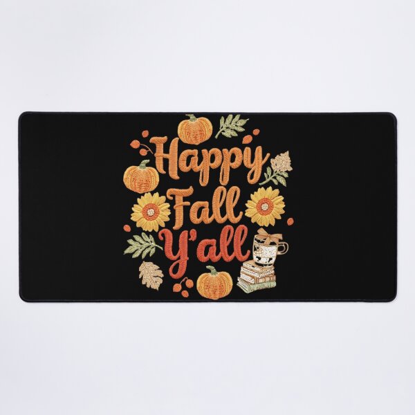 Item preview, Happy Fall Y’all Autumn Pumpkin Spice Cozy Design designed and sold by ArtDesignTp.