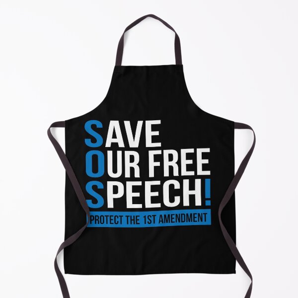 Item preview, SOS SAVE OUR free SPEECH designed and sold by jitterfly.