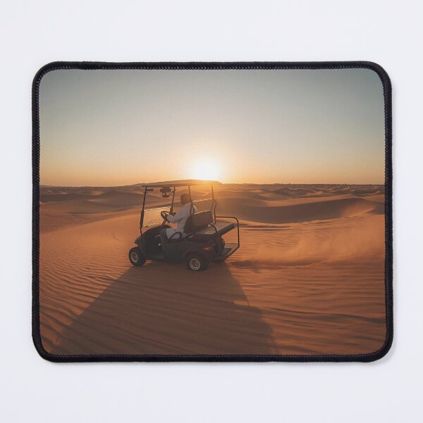 Item preview, Desert Golf Cart Sunset – Minimal Golf Photography designed and sold by Artistica1234.