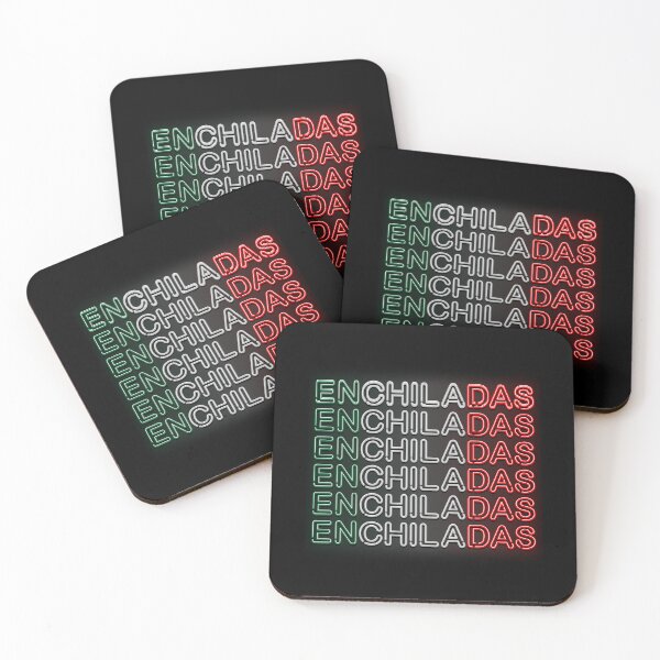 Item preview, Enchilada lover neon style design designed and sold by Unle4shed-Store.