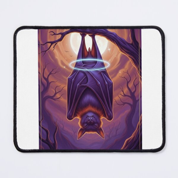Item preview, Halloween Tarot: The Hanged Man - Bat's Perspective & Sacrificial Wisdom designed and sold by NewGenWitchcraft.