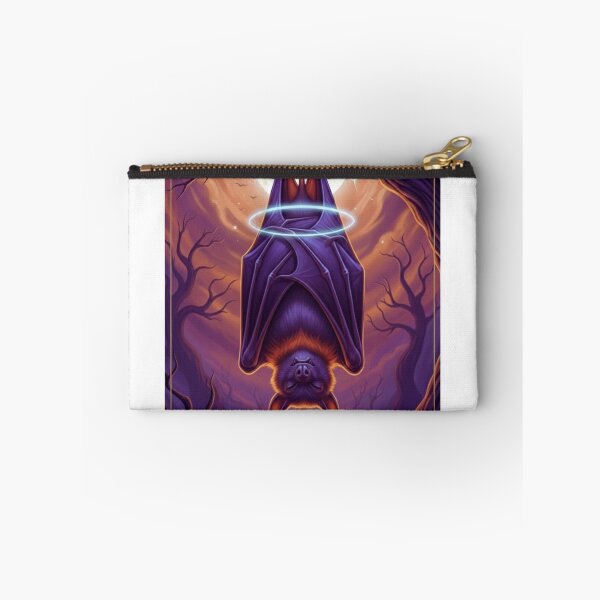 Item preview, Halloween Tarot: The Hanged Man - Bat's Perspective & Sacrificial Wisdom designed and sold by NewGenWitchcraft.