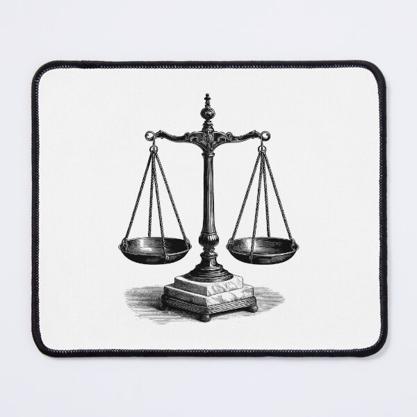 Item preview, The Scales of Justice: A Symbol of Impartiality designed and sold by NTGUILTY.