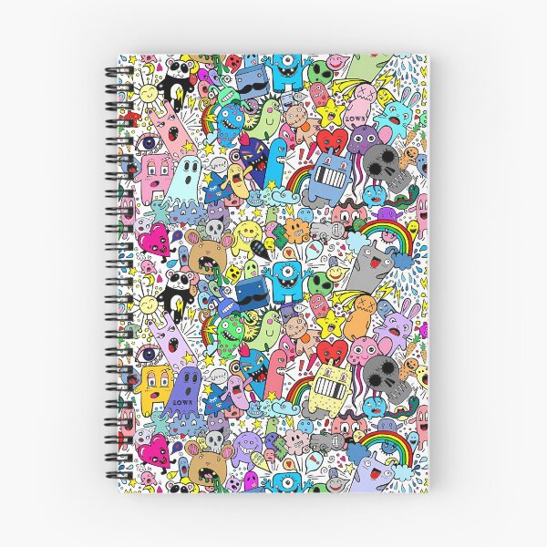 Item preview, Whimsical Quirky Character Collage designed and sold by darkskinbender.