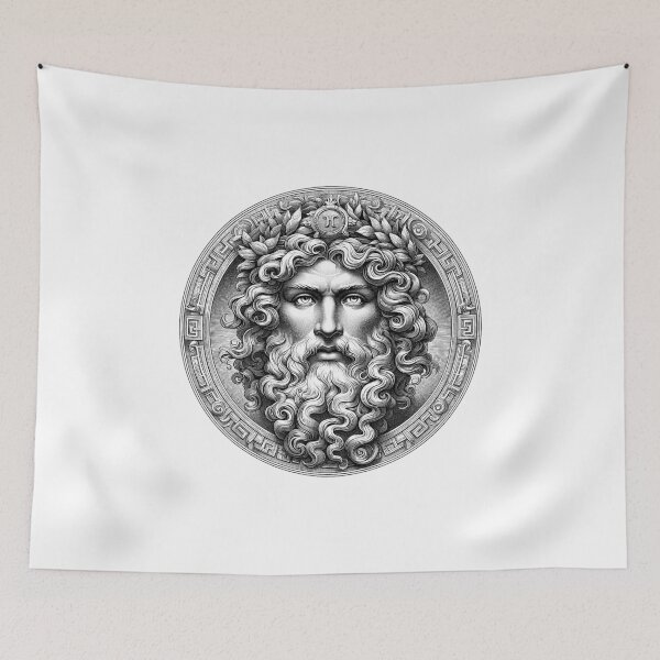 Item preview, The Divine Messenger Hermes - Classical Greek Mythology designed and sold by NTGUILTY.