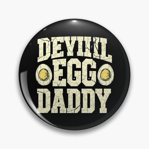 Item preview, Devil Egg Daddy Funny Food Pun Design designed and sold by ArtDesignTp.