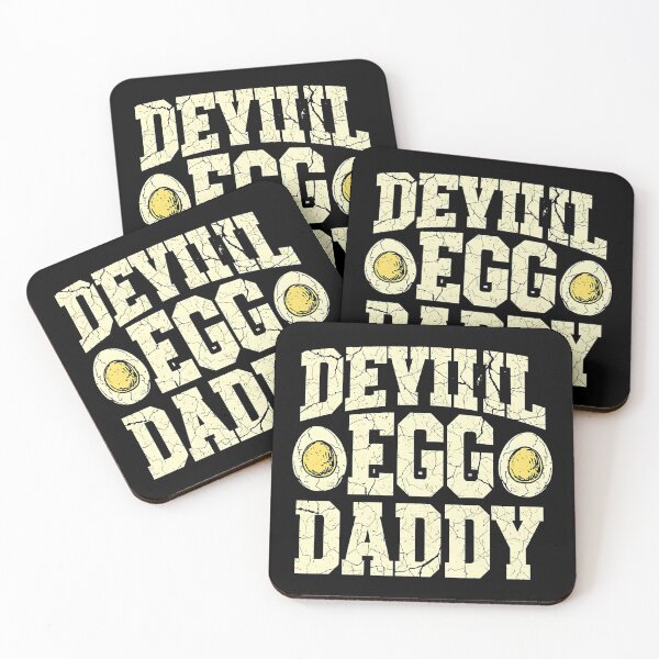 Item preview, Devil Egg Daddy Funny Food Pun Design designed and sold by ArtDesignTp.