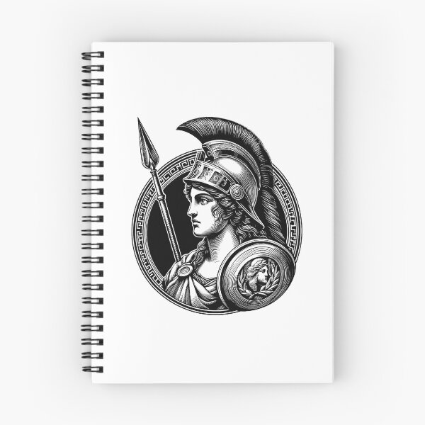 Item preview, Athena, Goddess of Wisdom and War - A Classical Portrait designed and sold by NTGUILTY.