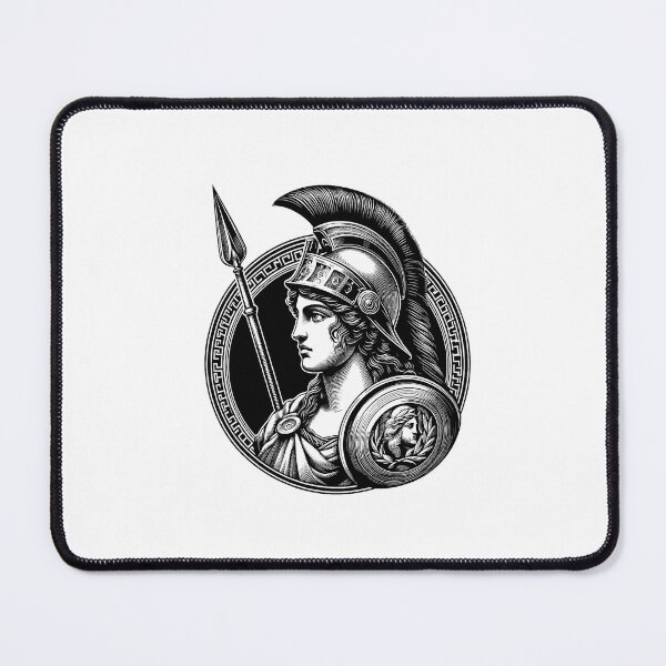 Item preview, Athena, Goddess of Wisdom and War - A Classical Portrait designed and sold by NTGUILTY.