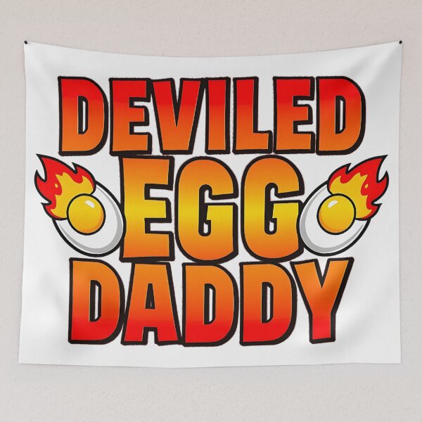 Item preview, Deviled Egg Daddy Funny Food Pun BBQ Design designed and sold by ArtDesignTp.