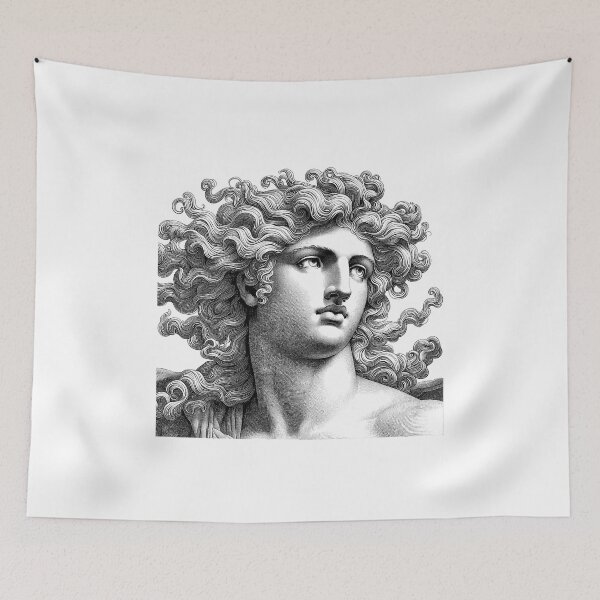 Item preview, Apollo, The God of Sun and Arts - A Classical Portrait designed and sold by NTGUILTY.