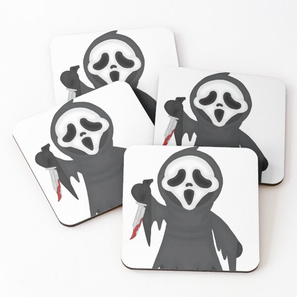 Item preview, Scary Killer Ghost designed and sold by ChaosAndLace.