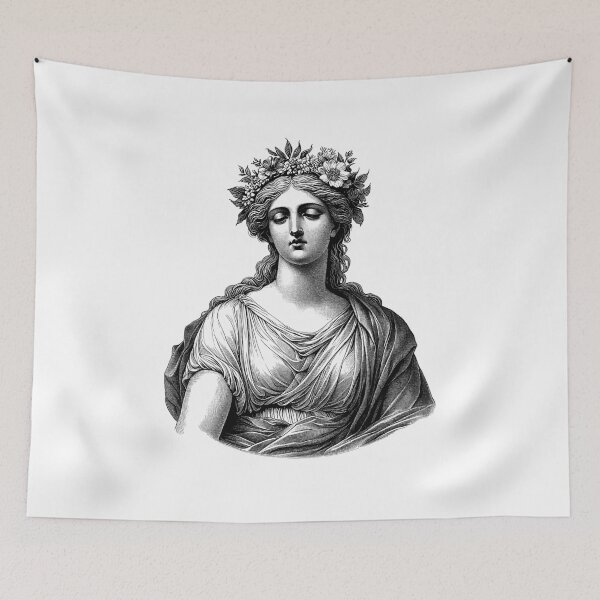 Item preview, Demeter, Goddess of Harvest & Fertility - A Classical Portrait designed and sold by NTGUILTY.