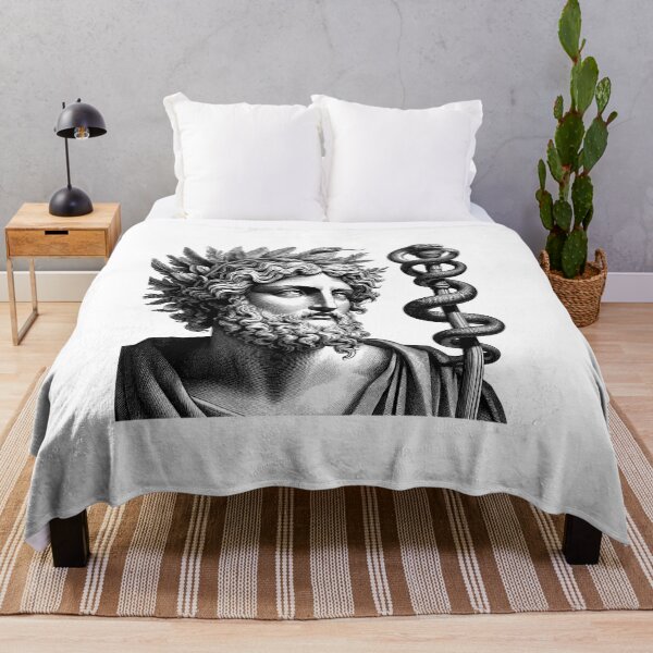 Item preview, Asclepius, God of Medicine & Healing - A Classical Portrait designed and sold by NTGUILTY.