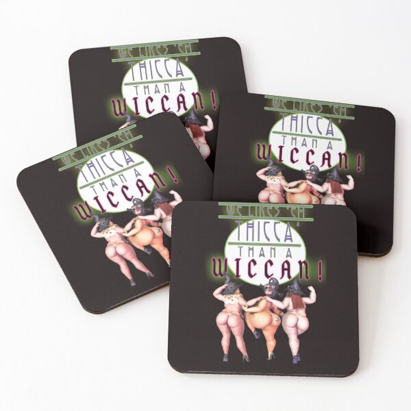 Item preview, We Likes 'Em Thicca than a WICCAN! designed and sold by Alphaholics Non-Anonymous Art Studios.