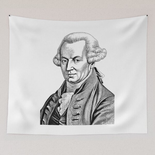 Item preview, Immanuel Kant, The Father of Modern Philosophy - A Vintage Portrait designed and sold by NTGUILTY.