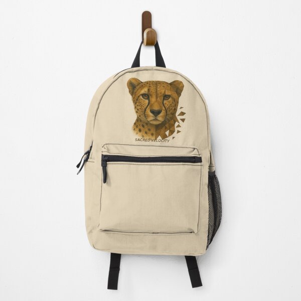 Item preview, Sacred Stillness – Geometric Cheetah Art designed and sold by GeoWild Designs.