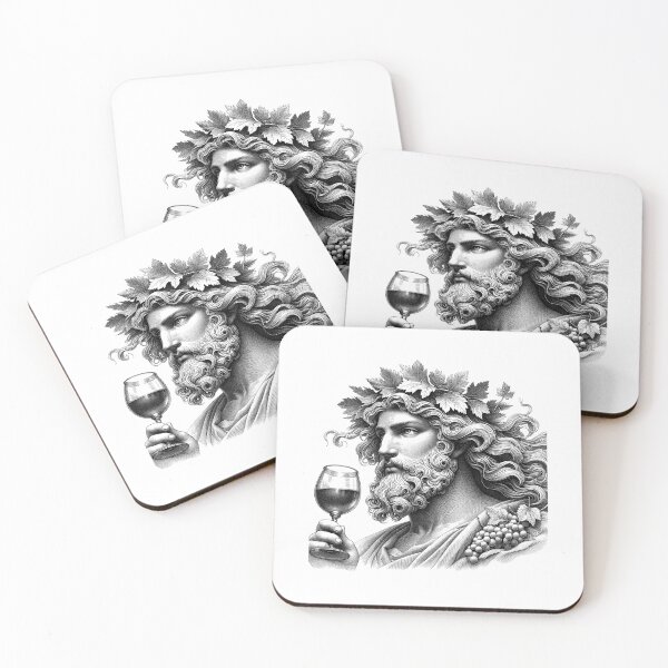 Item preview, Dionysus, The God of Wine and Festivity - A Classical Portrait designed and sold by NTGUILTY.