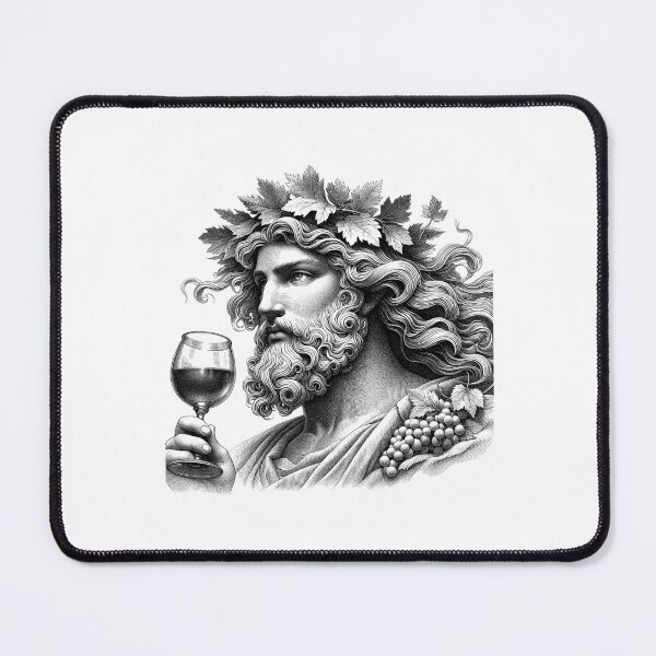 Item preview, Dionysus, The God of Wine and Festivity - A Classical Portrait designed and sold by NTGUILTY.