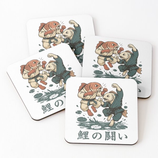 Item preview, Koi No Tatakai - Fighting Fish Martial Arts  designed and sold by Alchemy Ink.