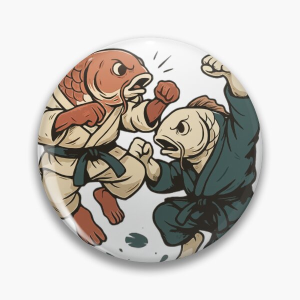 Item preview, Koi No Tatakai - Fighting Fish Martial Arts  designed and sold by Alchemy Ink.