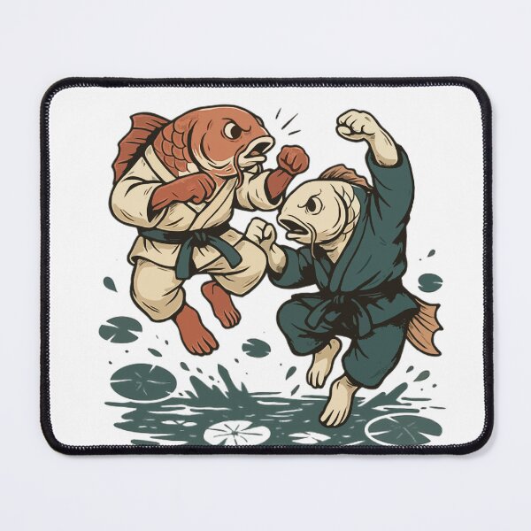 Item preview, Koi No Tatakai - Fighting Fish Martial Arts designed and sold by Alchemy Ink.