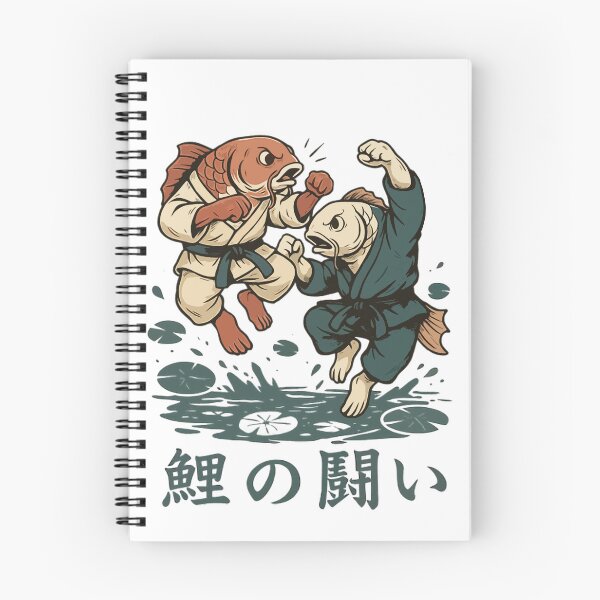 Item preview, Koi No Tatakai - Fighting Fish Martial Arts  designed and sold by Alchemy Ink.