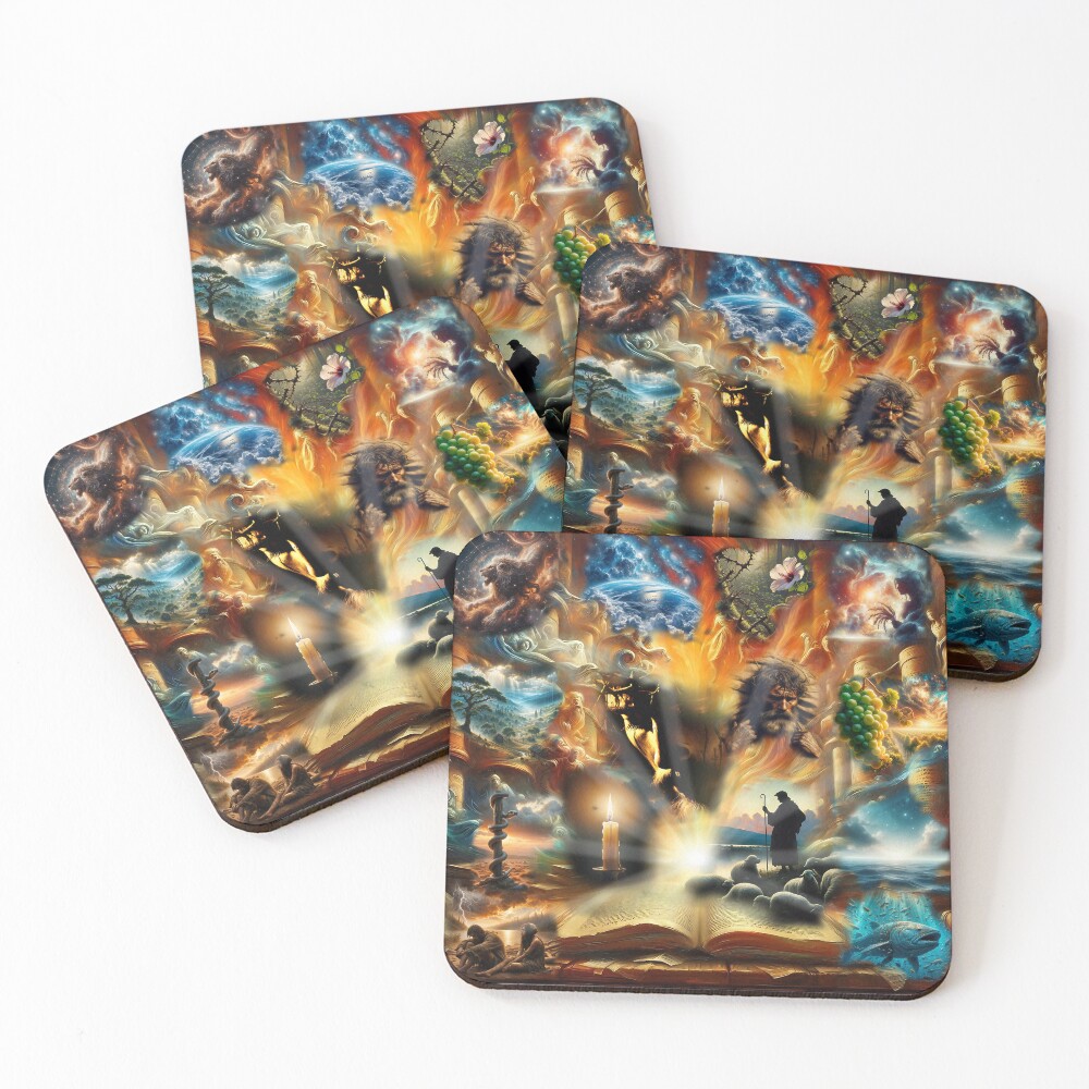 Item preview, Coasters (Set of 4) designed and sold by Jonbellart.