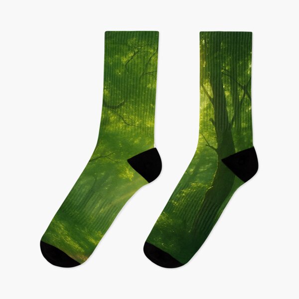 Item preview, Sun Rays Through Green Forest designed and sold by SassyArtistry.