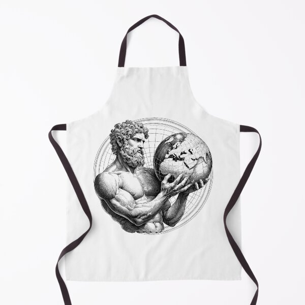 Item preview, Atlas, The Titan of Strength - A Classical Portrait designed and sold by NTGUILTY.