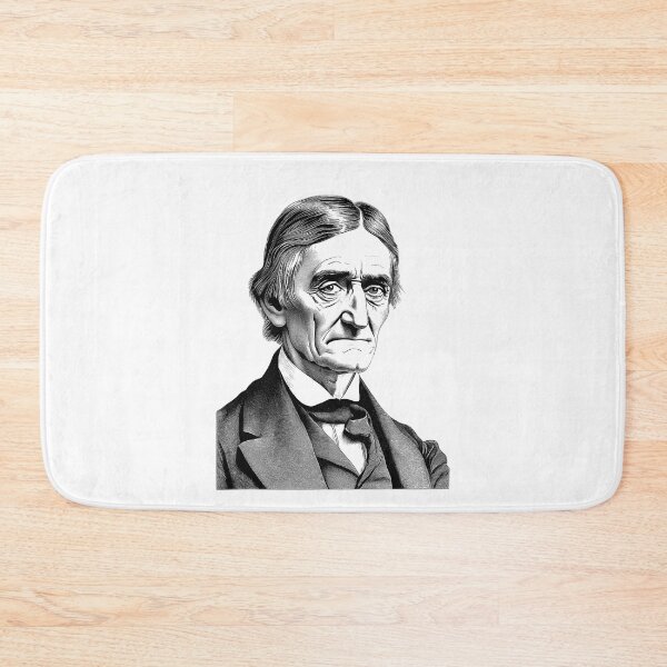 Item preview, Ralph Waldo Emerson, The Father of Transcendentalism - A Vintage Portrait designed and sold by NTGUILTY.
