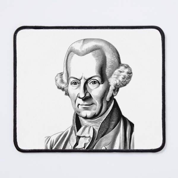 Item preview, Immanuel Kant, The Mastermind of Modern Philosophy - A Classic Portrait designed and sold by NTGUILTY.