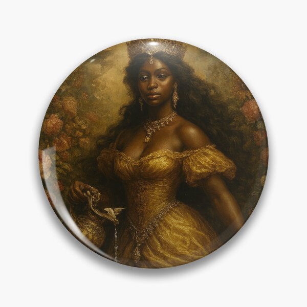 Item preview, Oshun, The Golden Bloom of Eternal Waters designed and sold by Woven-myth.
