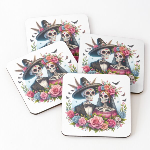Item preview, Mexican Skull Wedding designed and sold by JonysCreativeDesigns.