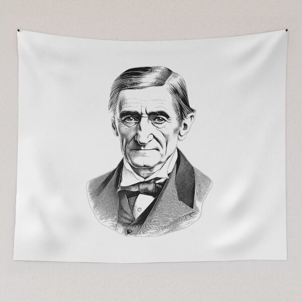 Item preview, Ralph Waldo Emerson, The Philosopher of Self-Reliance designed and sold by NTGUILTY.