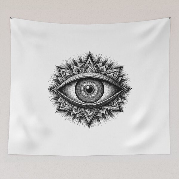 Item preview, The Eye of Providence - A Vintage All-Seeing Eye Engraving designed and sold by NTGUILTY.